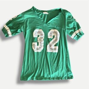 🚨3 for $15 Allison Brittney Green Jersey T shirt #32 Size Medium